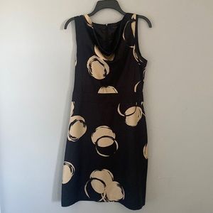 The Limited Black and Beige Dress